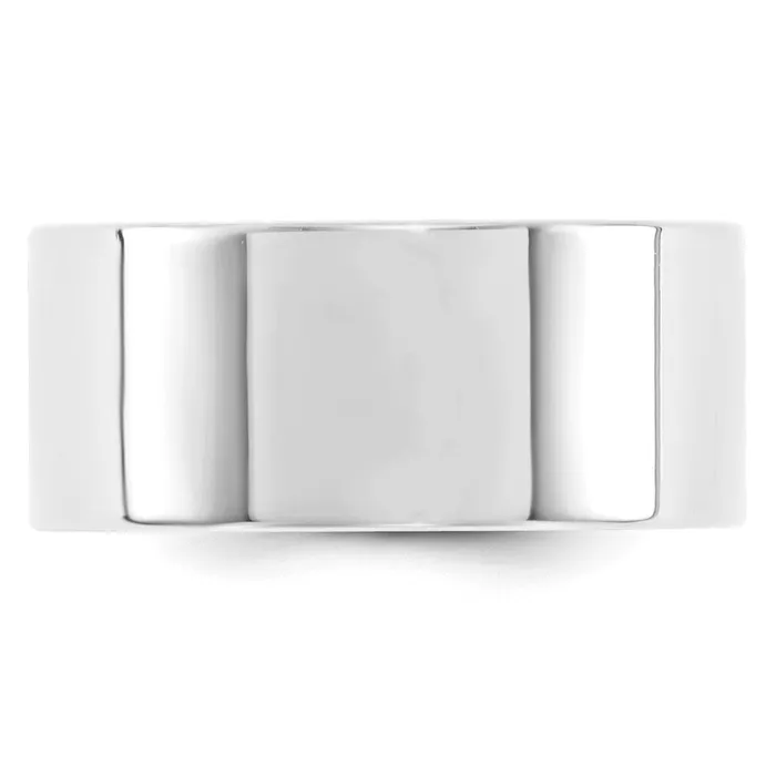 Goldia Rings Solid 10K White Gold 10mm Standard Flat Comfort Fit MensWomens Wedding Band Ring Size 85 Goldia Rings Solid 10K White Gold 10mm Standard Flat Comfort Fit MensWomens Wedding Band Ring Size 85