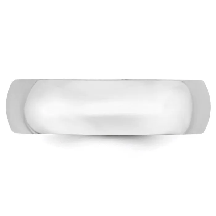 Goldia Rings Solid 14K White Gold 6mm Light Weight Comfort Fit MensWomens Wedding Band Ring Size 7 Goldia Rings Solid 14K White Gold 6mm Light Weight Comfort Fit MensWomens Wedding Band Ring Size 7