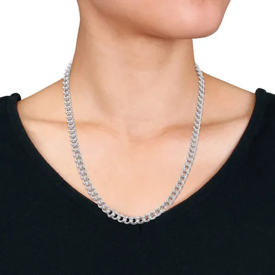 Necklaces JMS always Original AMOUR 65mm Curb Link Chain Necklace In Sterling Silver 20 In