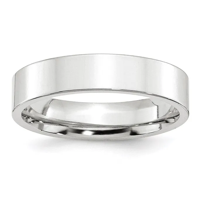 Rings Goldia Solid 10K White Gold 5mm Standard Flat Comfort Fit MensWomens Wedding Band Ring Size 11 Rings Goldia Solid 10K White Gold 5mm Standard Flat Comfort Fit MensWomens Wedding Band Ring Size 11