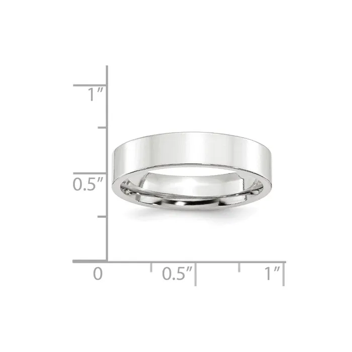 Rings Goldia Solid 10K White Gold 5mm Standard Flat Comfort Fit MensWomens Wedding Band Ring Size 11 Rings Goldia Solid 10K White Gold 5mm Standard Flat Comfort Fit MensWomens Wedding Band Ring Size 11