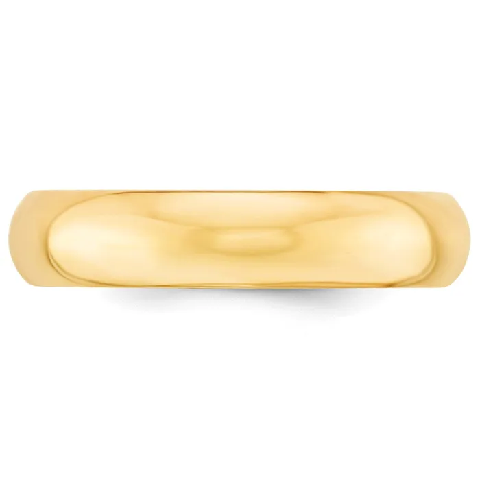 Solid 18K Yellow Gold 5mm Comfort Fit MensWomens Wedding Band Ring Size 75 Goldia Rings Solid 18K Yellow Gold 5mm Comfort Fit MensWomens Wedding Band Ring Size 75 Goldia Rings