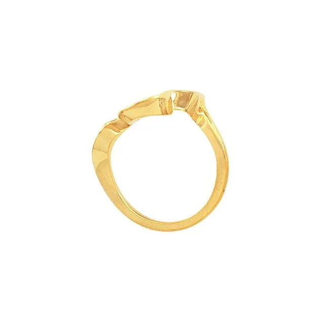 TreasureFineJewelers Rings 14K Yellow Freeform Ring