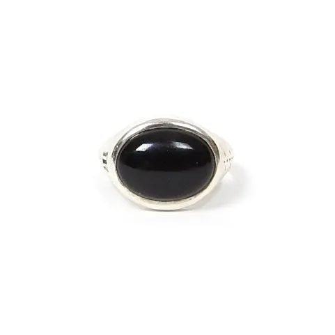 Maple Tubby Ring SilverOnyx I Miss You MAN Rings