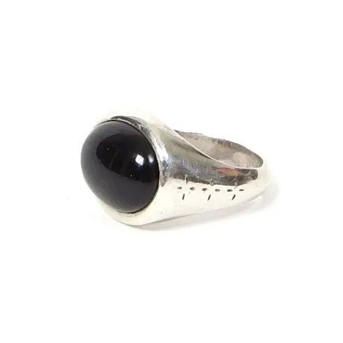 Maple Tubby Ring SilverOnyx I Miss You MAN Rings