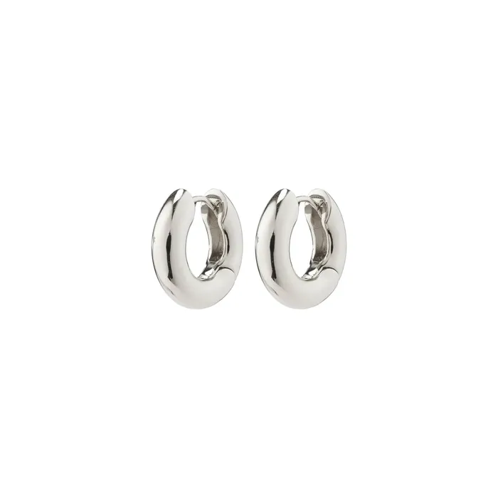 Rings Pilgrim Aica Micro Silver Plated Hoops