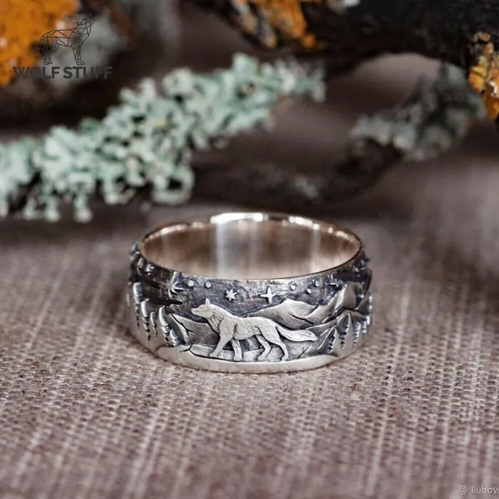 Wolf Stuff Rings Vintage Wolf Ring