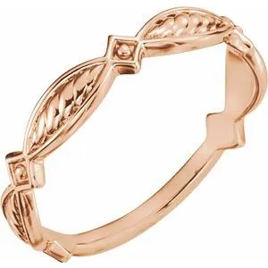 14K Rose Stackable Ring51637103PSTWBC WB Choice Jewelry Rings