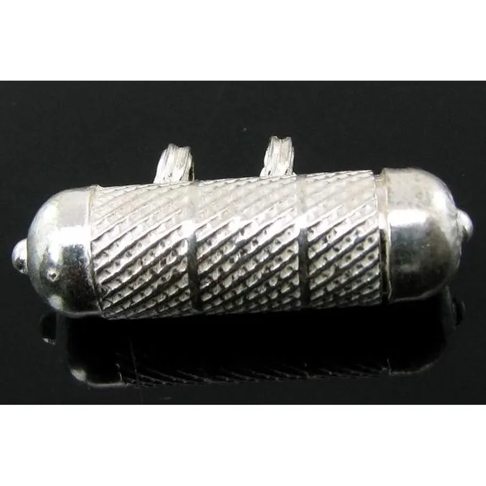 Rings Handcrafted Silver Locket Pendant Container Open able Karizma Jewels