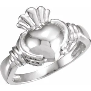 Rings Platinum Claddagh Ring Size 1150296272426PSTWBC WB Choice Jewelry Rings Platinum Claddagh Ring Size 1150296272426PSTWBC WB Choice Jewelry