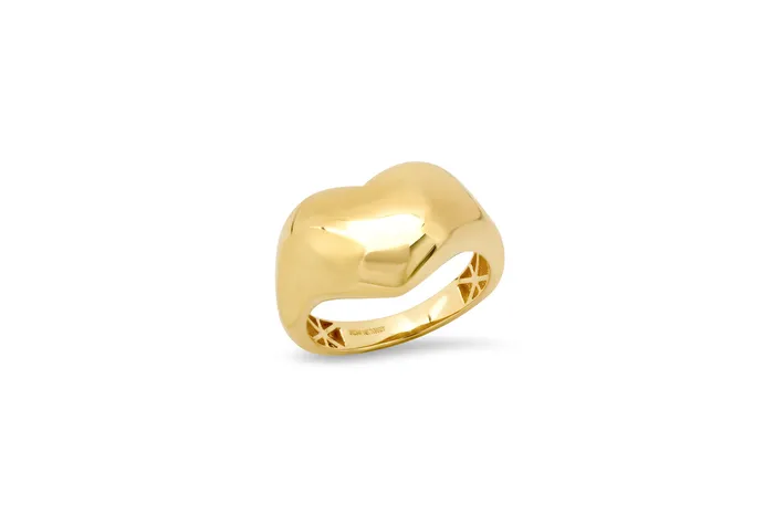 Rings Shylee Rose Jewelry MS X SRJ Domed Puff Heart Ring
