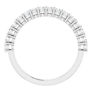 Rings WB Choice Jewelry 14K White 12CTW Diamond Anniversary Band12297860002PSTWBC Rings WB Choice Jewelry 14K White 12CTW Diamond Anniversary Band12297860002PSTWBC