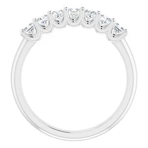 Rings WB Choice Jewelry 14K White 58 CTW Diamond Anniversary Band 1236586040PSTWBC Rings WB Choice Jewelry 14K White 58 CTW Diamond Anniversary Band 1236586040PSTWBC