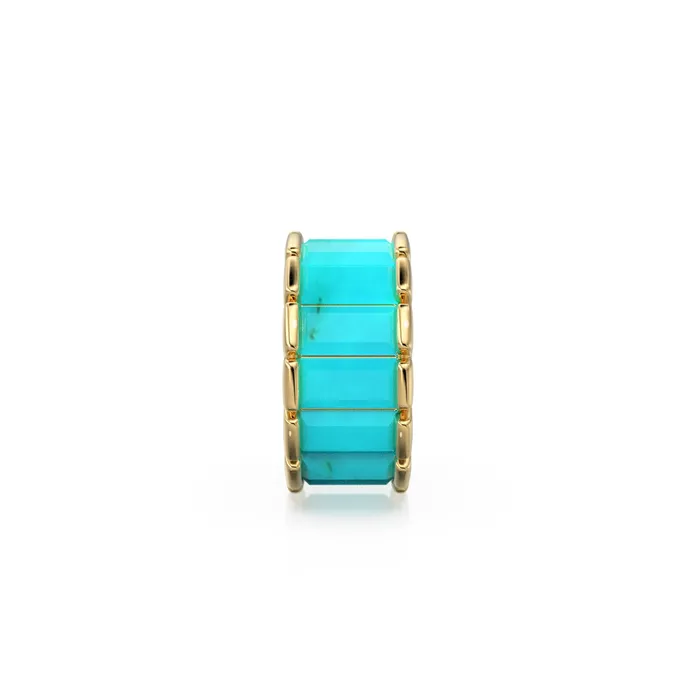 Jalvi Co PreStyled Sets 14k Real Baguette Turquoise Gold Beads Turquoise Rondelle Bead Turquoise European Beads Solid Gold Turquoise Enhancer Spacer Findings Jalvi Co PreStyled Sets 14k Real Baguette Turquoise Gold Beads Turquoise Rondelle Bead Turquoise European Beads Solid Gold Turquoise Enhancer Spacer Findings