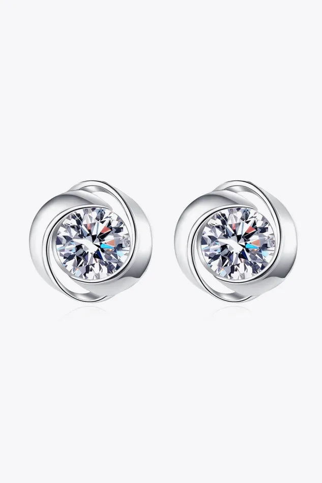 Trendsi Earrings Feeling Fun Moissanite Stud Earrings