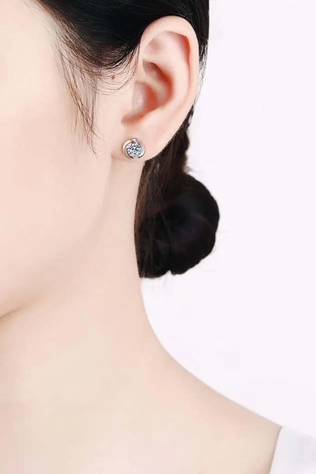 Trendsi Earrings Feeling Fun Moissanite Stud Earrings