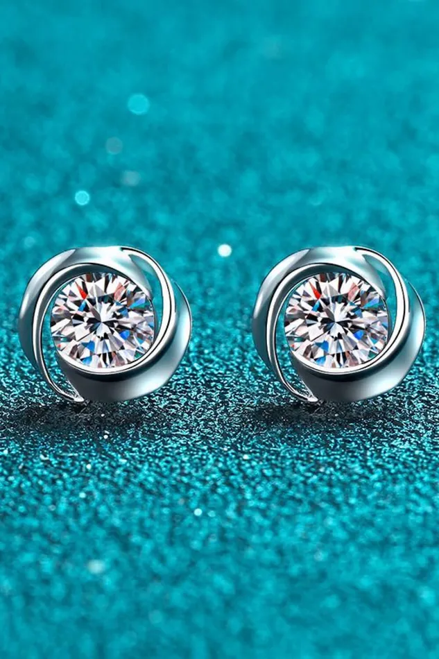 Trendsi Earrings Feeling Fun Moissanite Stud Earrings