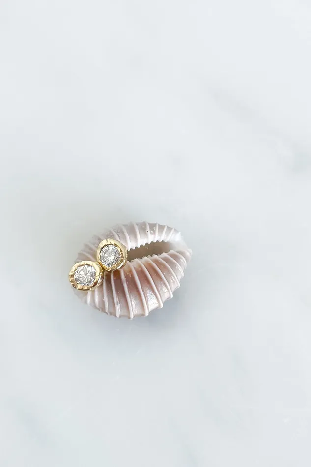 Earrings Diamond Spark Stud COMMUNION BY JOY