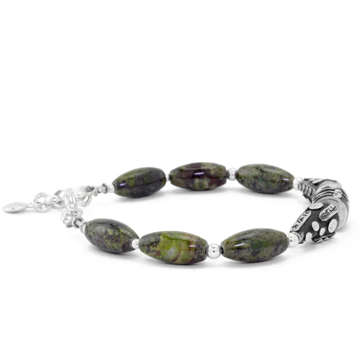 Elisa Ilana Bracelets Dragon Blood Jasper Bracelet Elisa Ilana Bracelets Dragon Blood Jasper Bracelet