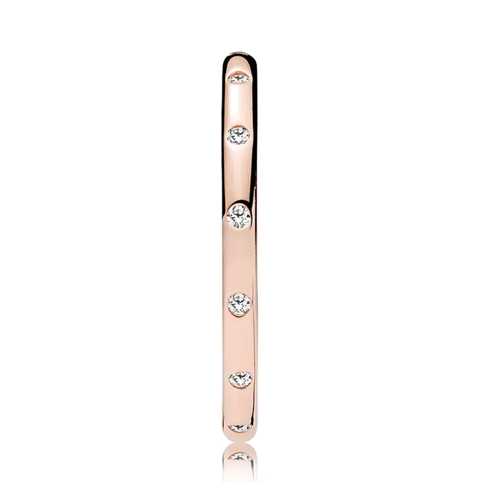 Pandora Simple Sparkling Band Ring Pandora Rings Pandora Simple Sparkling Band Ring Pandora Rings