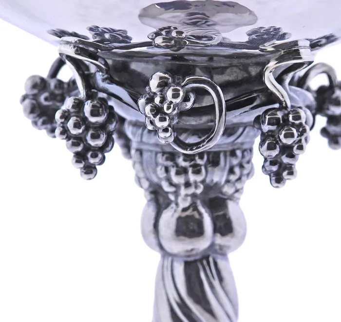 Georg Jensen Sterling Silver Small Grape Bowl 263A Georg Jensen Rings