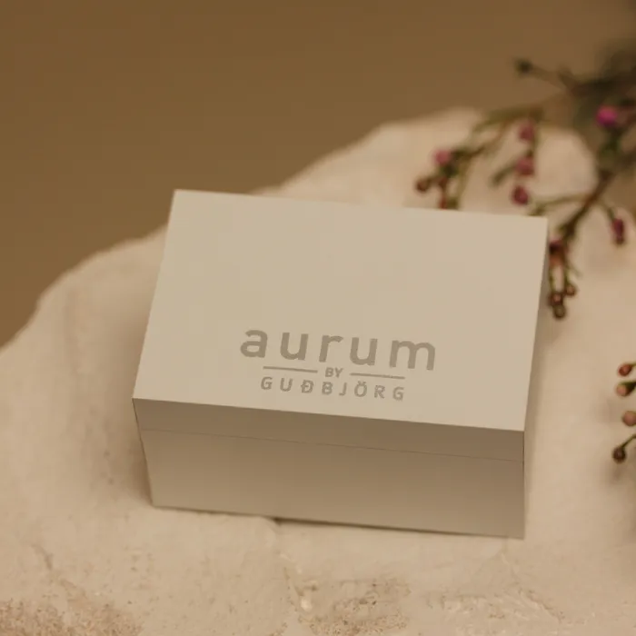 Mens wedding ring SWAN AURUM by Gubjrg Rings