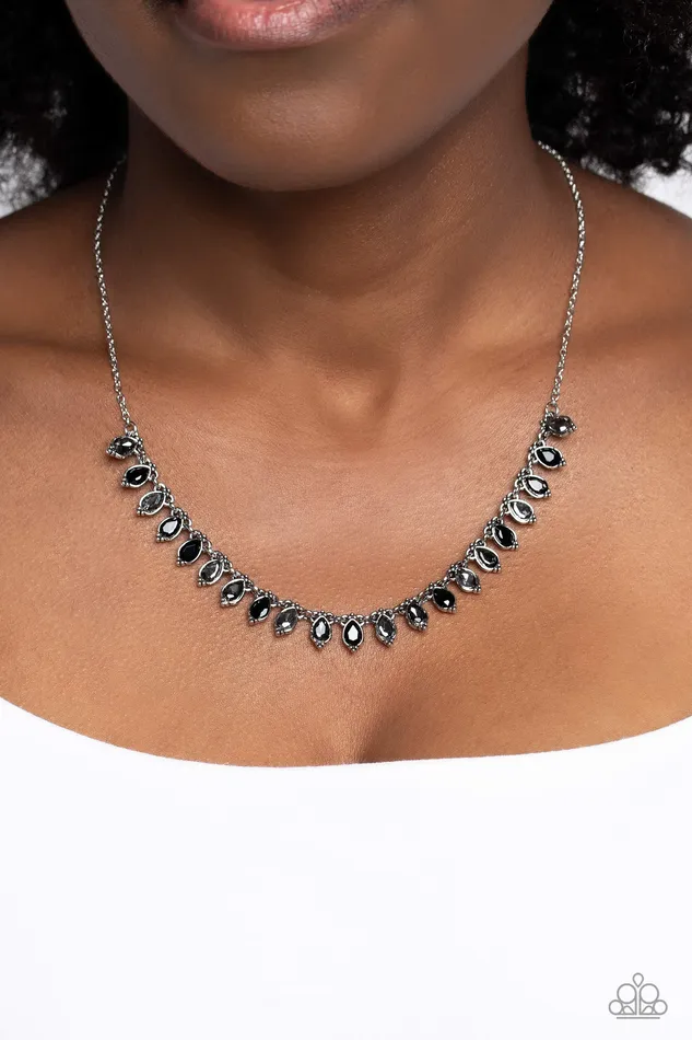 Necklaces Paparazzi Accessories Fairy Light Fashion Black Necklace Jewelry by Bretta Necklaces Paparazzi Accessories Fairy Light Fashion Black Necklace Jewelry by Bretta