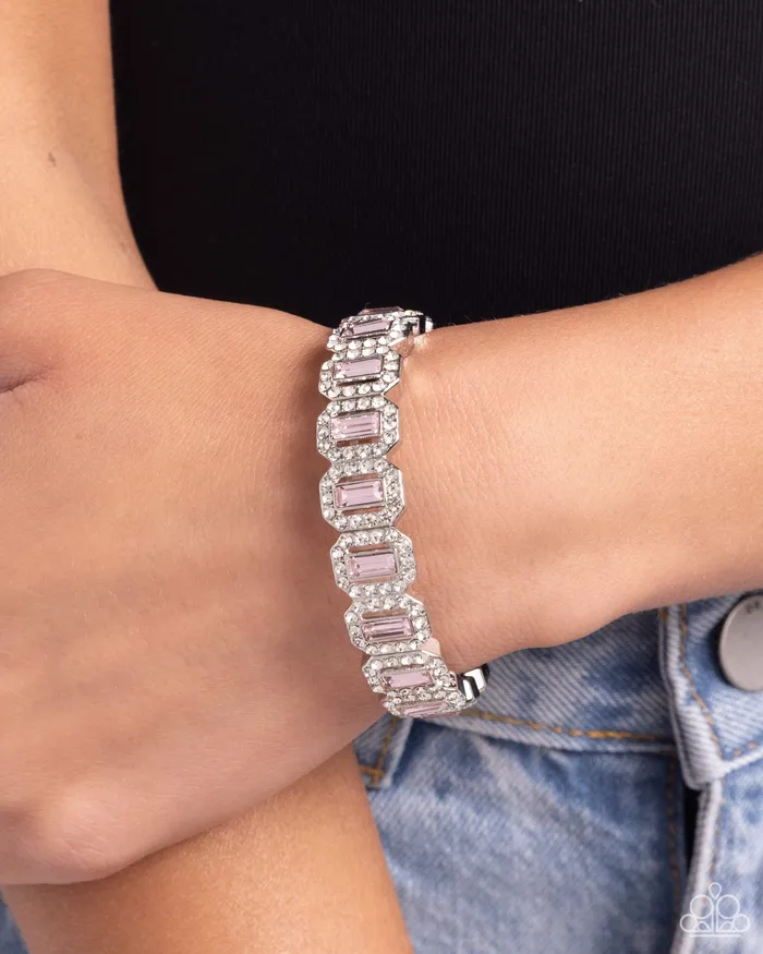 Paparazzi Accessories Bracelets GaspWorthy Glitter Pink Bracelet Jewelry by Bretta