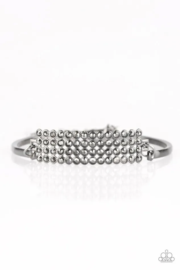 Paparazzi Accessories Bracelets TopClass Class Black Bracelet Jewelry by Bretta