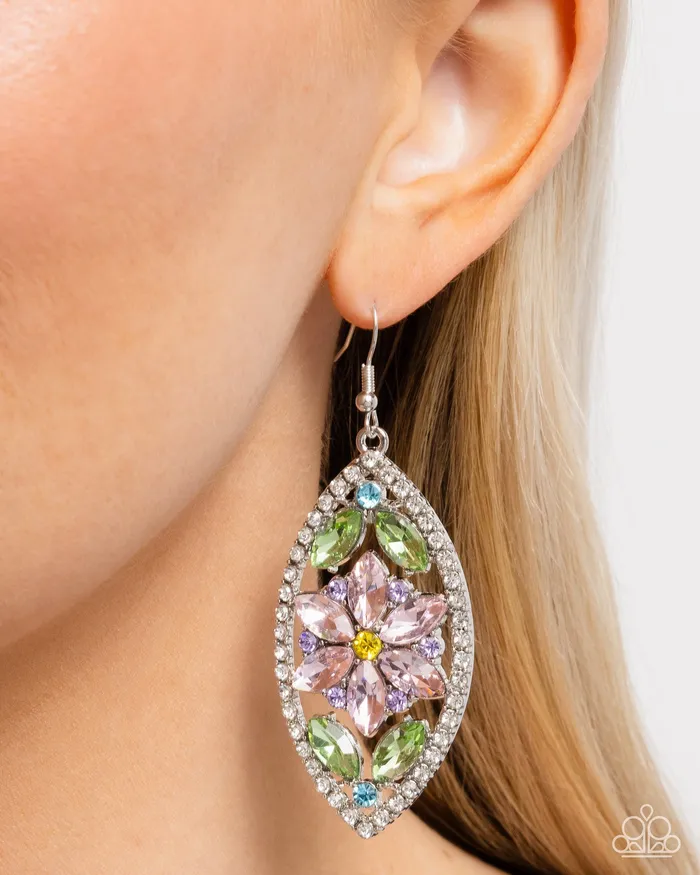 Paparazzi Accessories Gallant Garden Multi Earrings Jewelry by Bretta Earrings